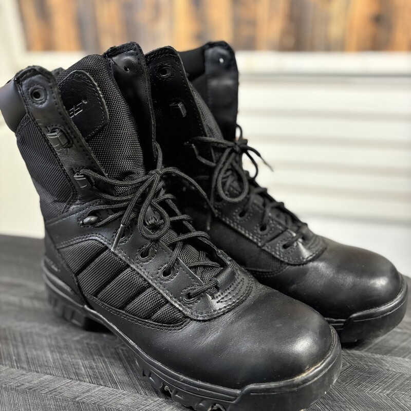 Black Combat Boots