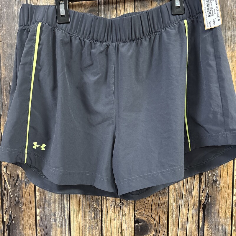 Green & Grey UA Shorts