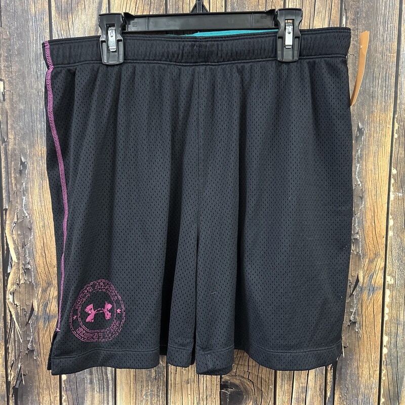 Black Long UA Shorts
