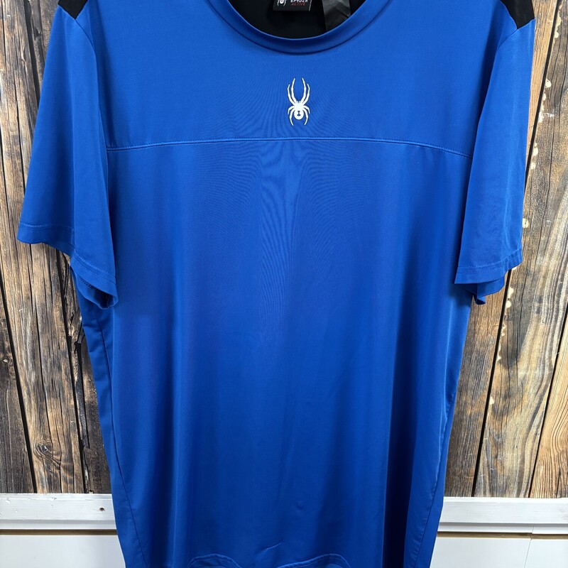 Blue Spyder Tee, Size: XL
