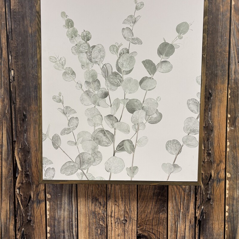 Green Floral Decor, Size: 14x18 In