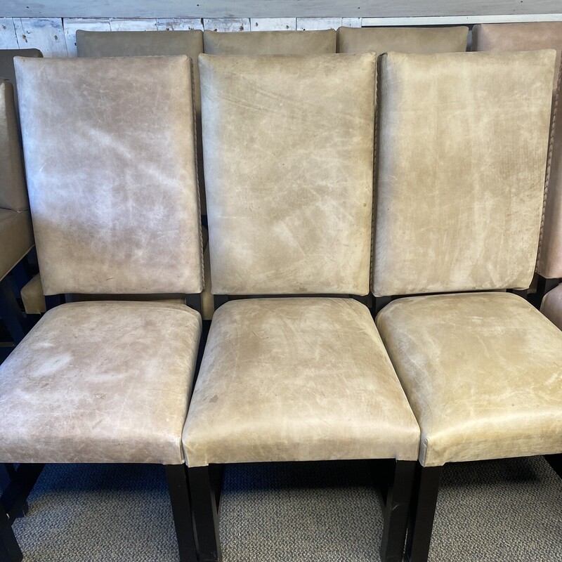 Leather Dining Chairs, Set Of 6

Size: 21Wx24Dx47H