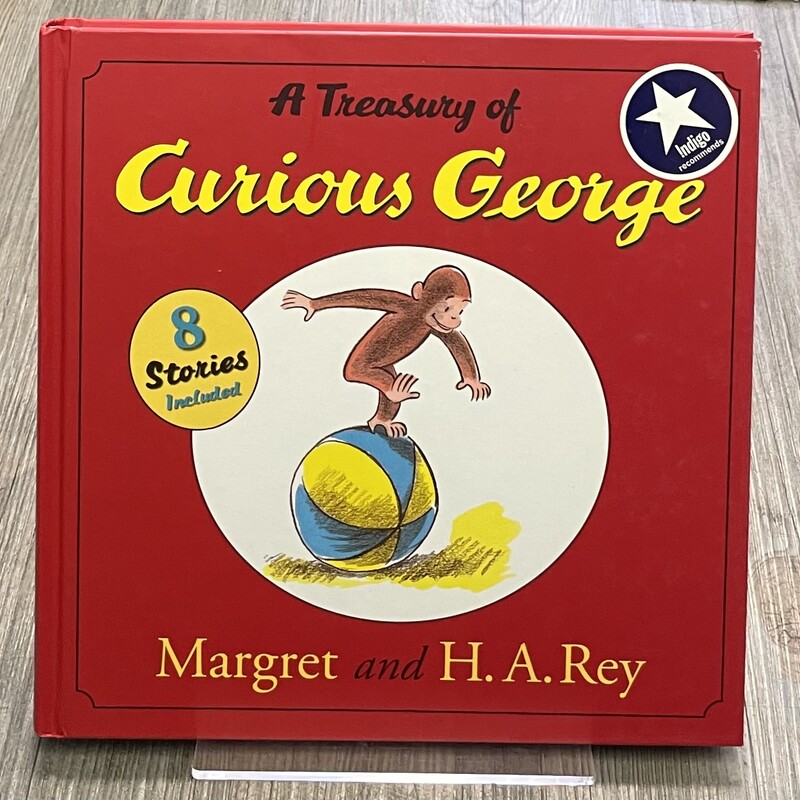 A Treasury Of Curious George, Red, Size: Hardcover