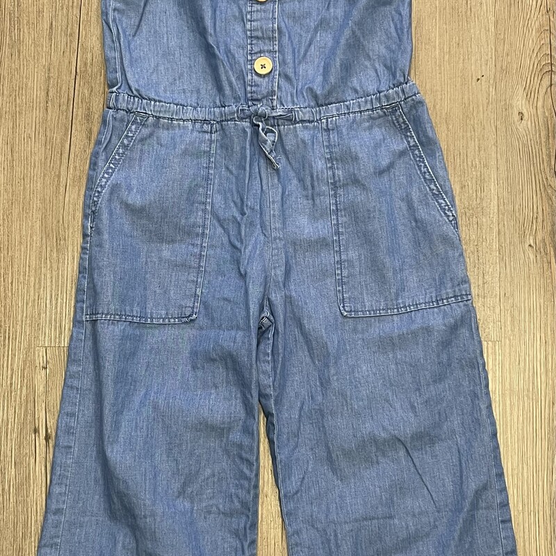 Zara Denim Jumpsuit, Denim, Size: 7Y