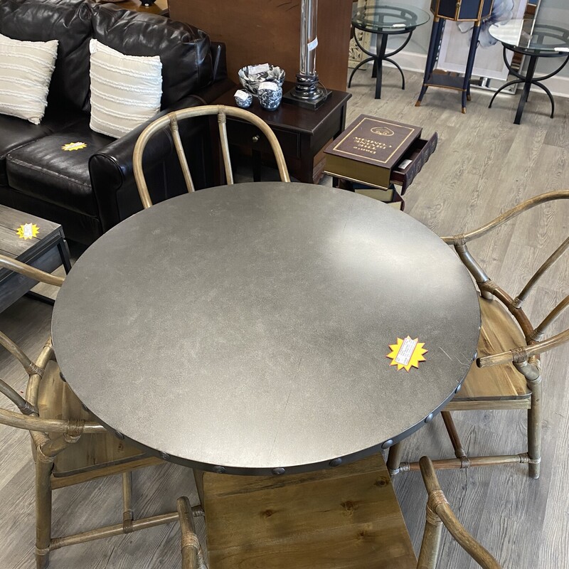 Rustic Table & 4 Chairs,