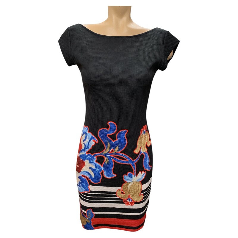 Desigual Dress, Blk/mul, Size: S