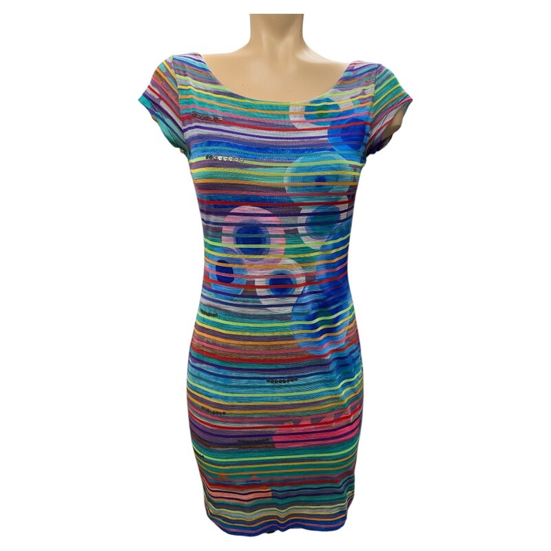 Desigual Dress, Mult/gre, Size: Xs