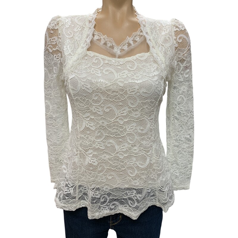 Qian Yi Bai Shun, Ivory, Size: L