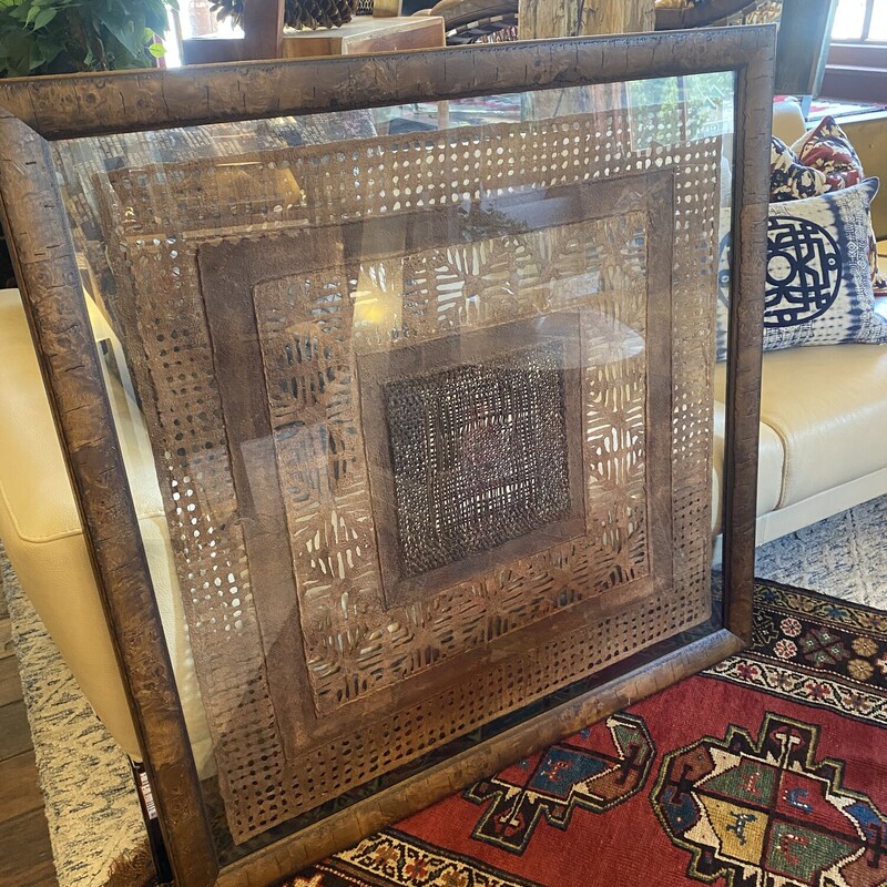 Framed Paper Mosaic