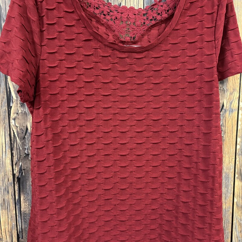 Red Lace Shirt