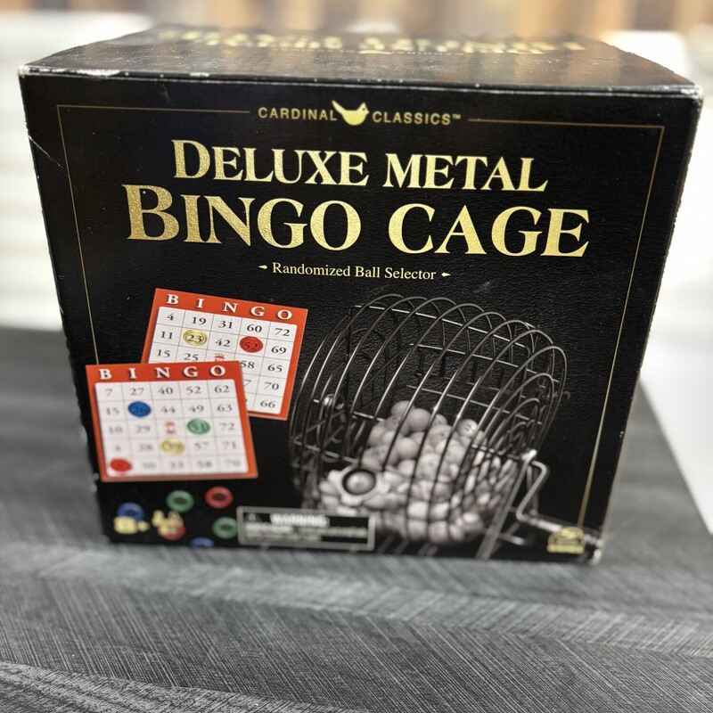 New Bingo Cage