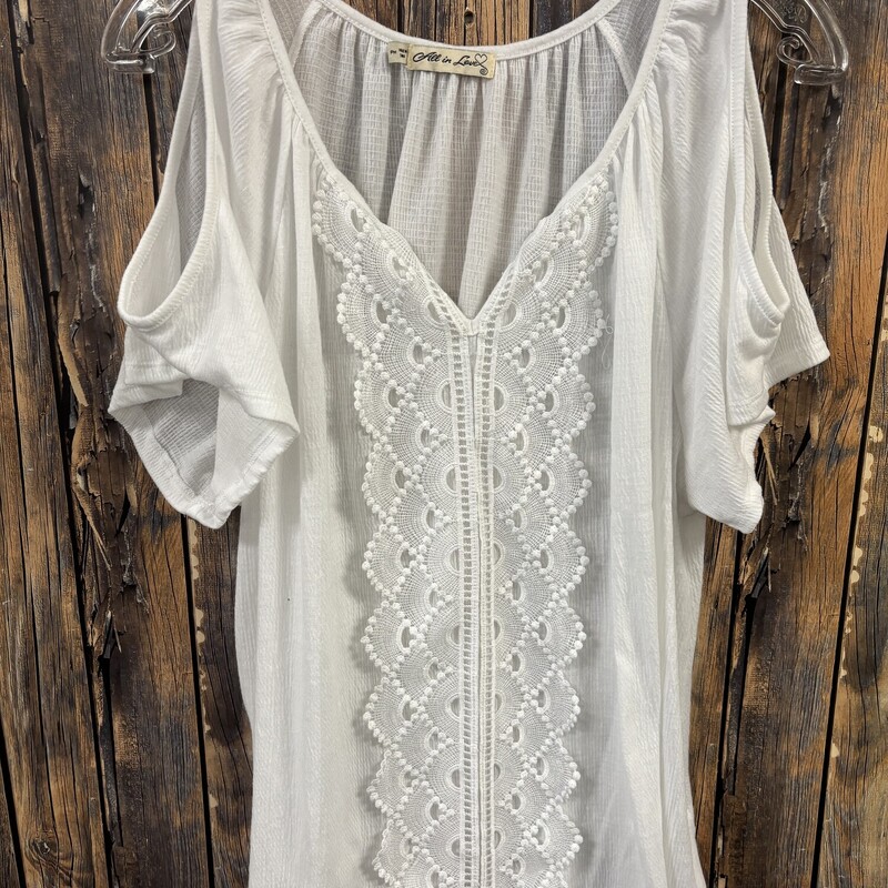 White Crochet Top