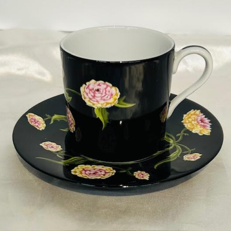 Tiffany Floral Cup+Saucer