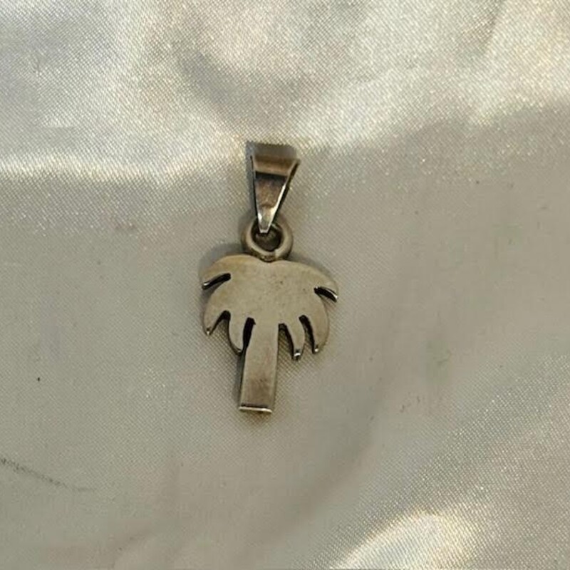 925 Palm Tree Pendant