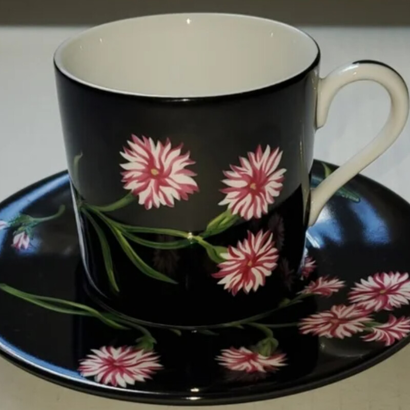 Tiffany Floral Cup+Saucer