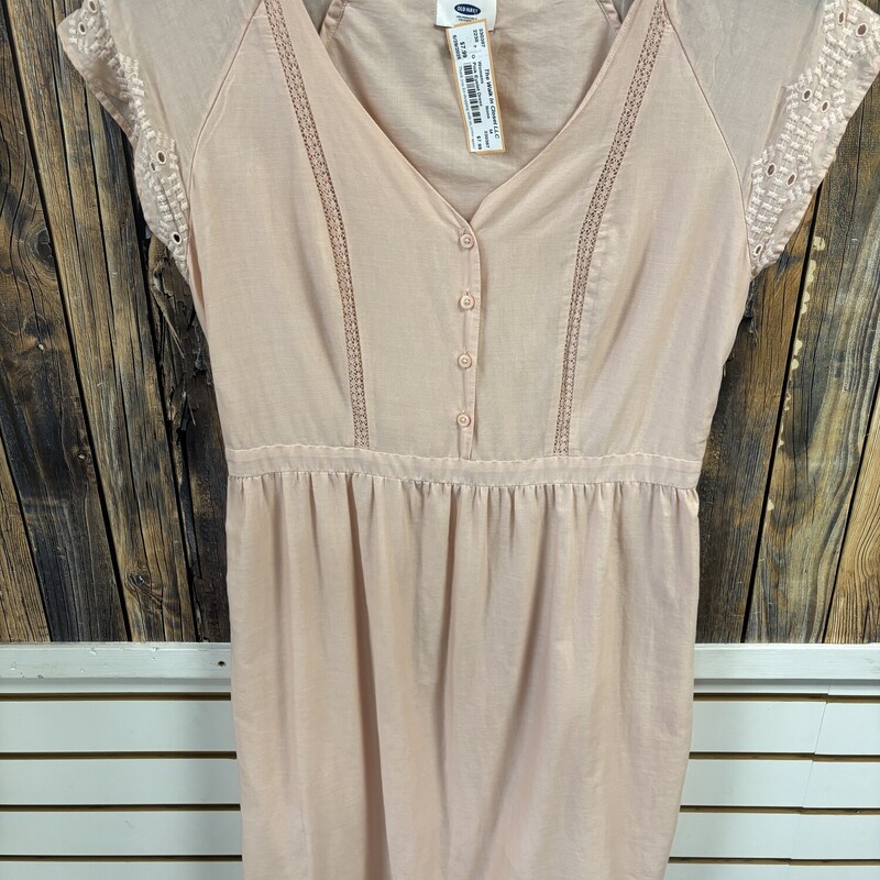 Pink Eyelet Dress