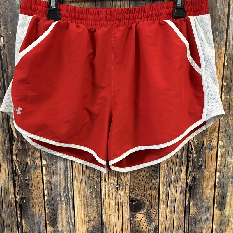Red UA Athletic Shorts