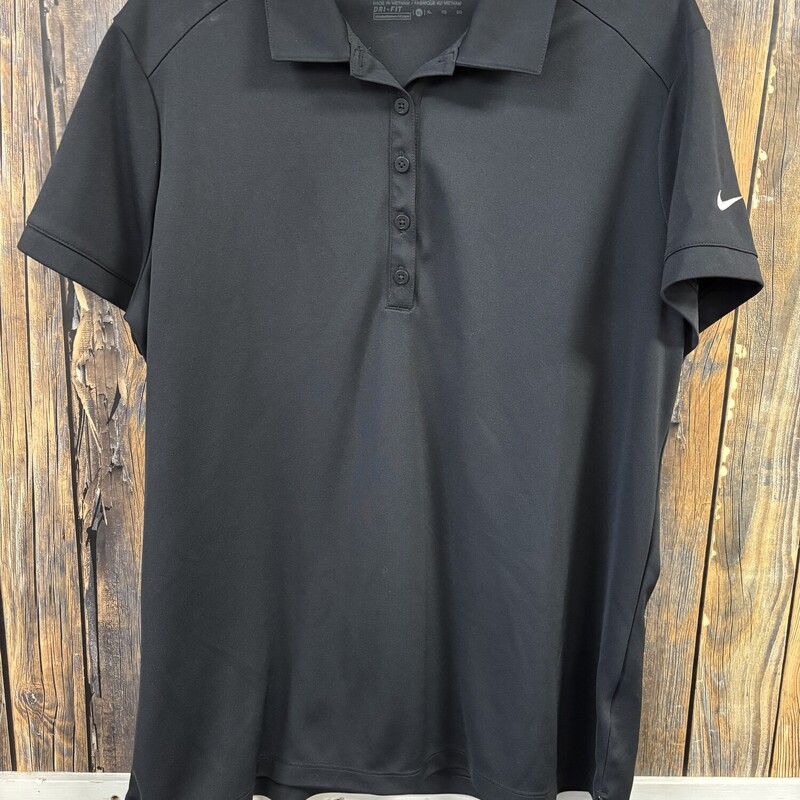 Black Nike Golf Polo, Size: XL