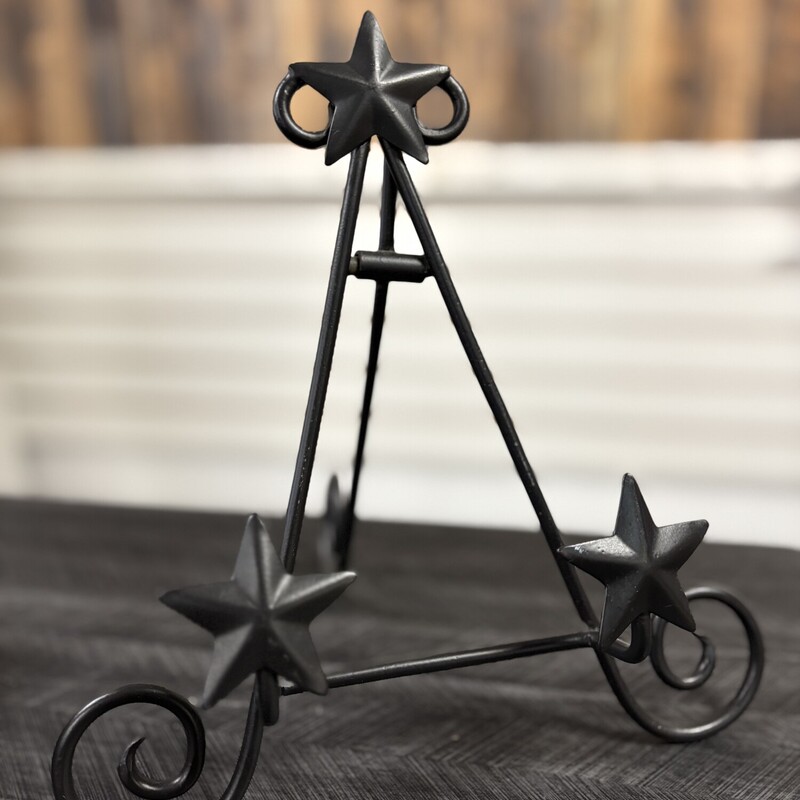 Primitive Star Holder, Size: 9x9.5 In