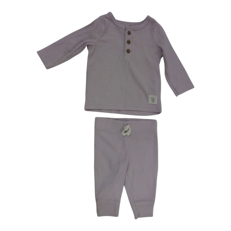 2pc Outfit Purple LS/Pant