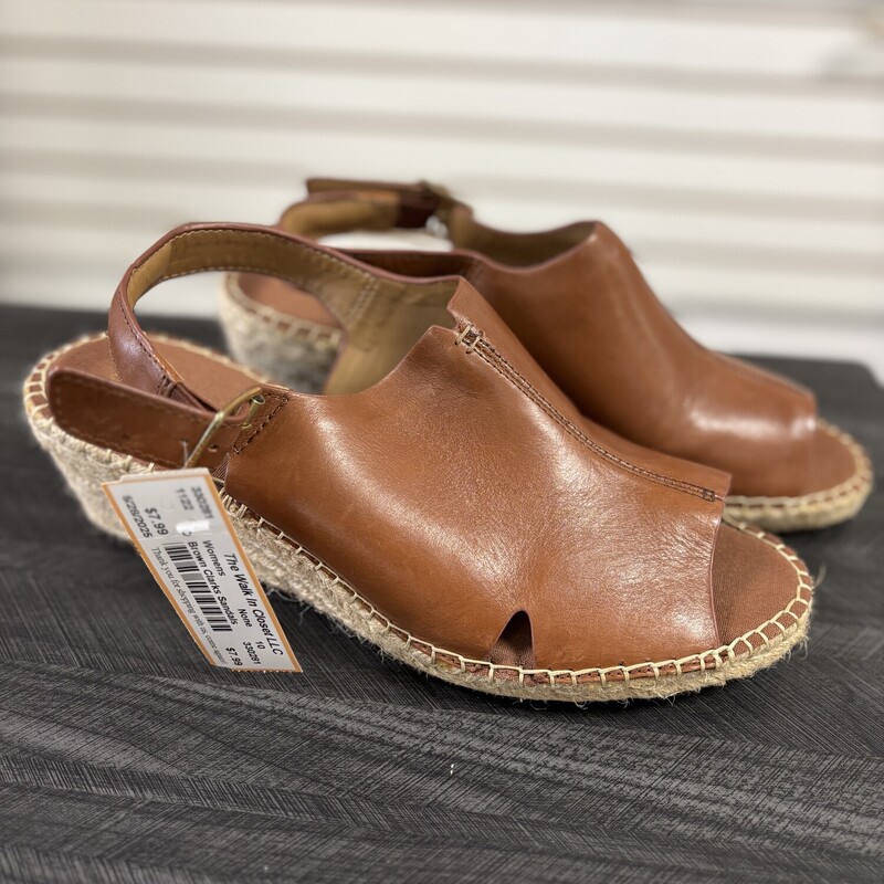 Brown Clarks Sandals