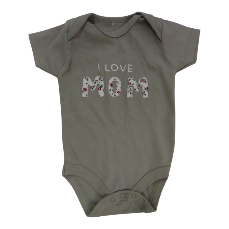 Onesie: Green I Love Mom