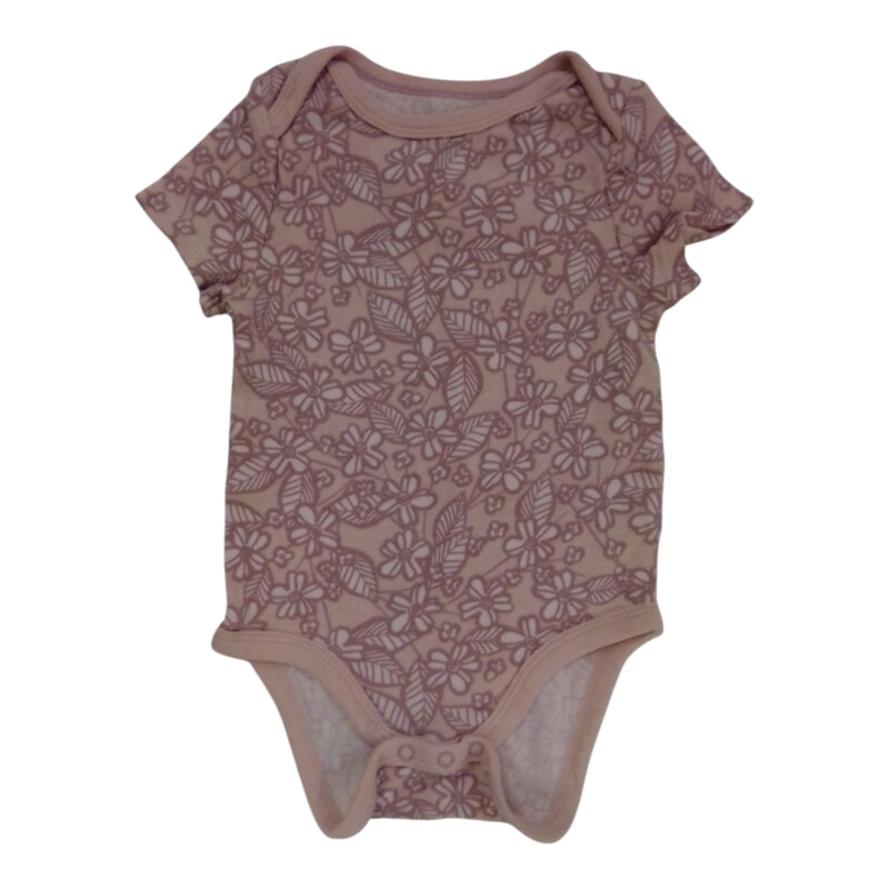 Onesie: Pink Floral