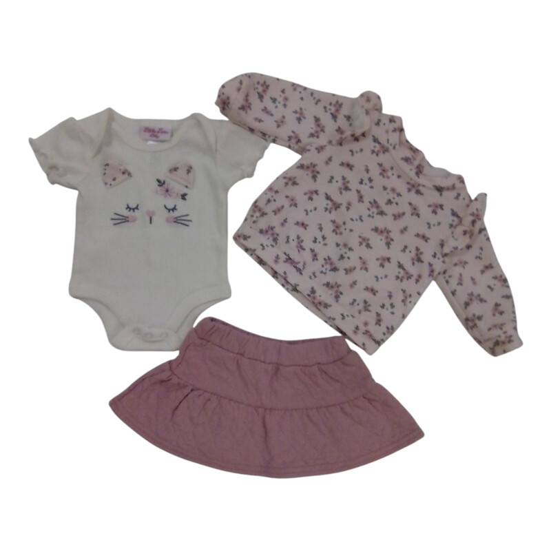 3pc Ls Onesie/Pants