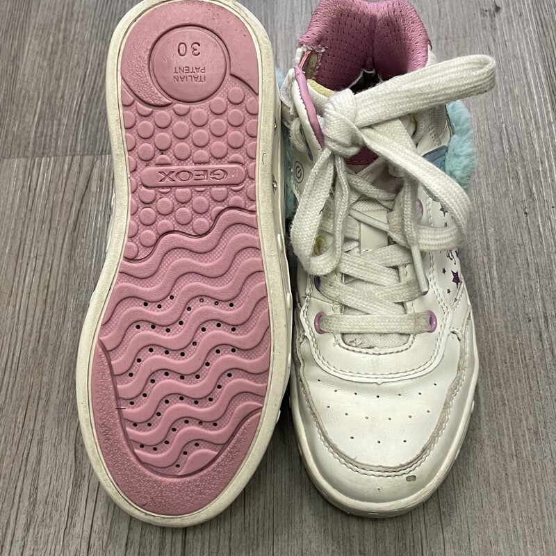 Geox Lights Up Unicorn Hightop , Multi, Size: 12Y
Tiny Scuffed Front
