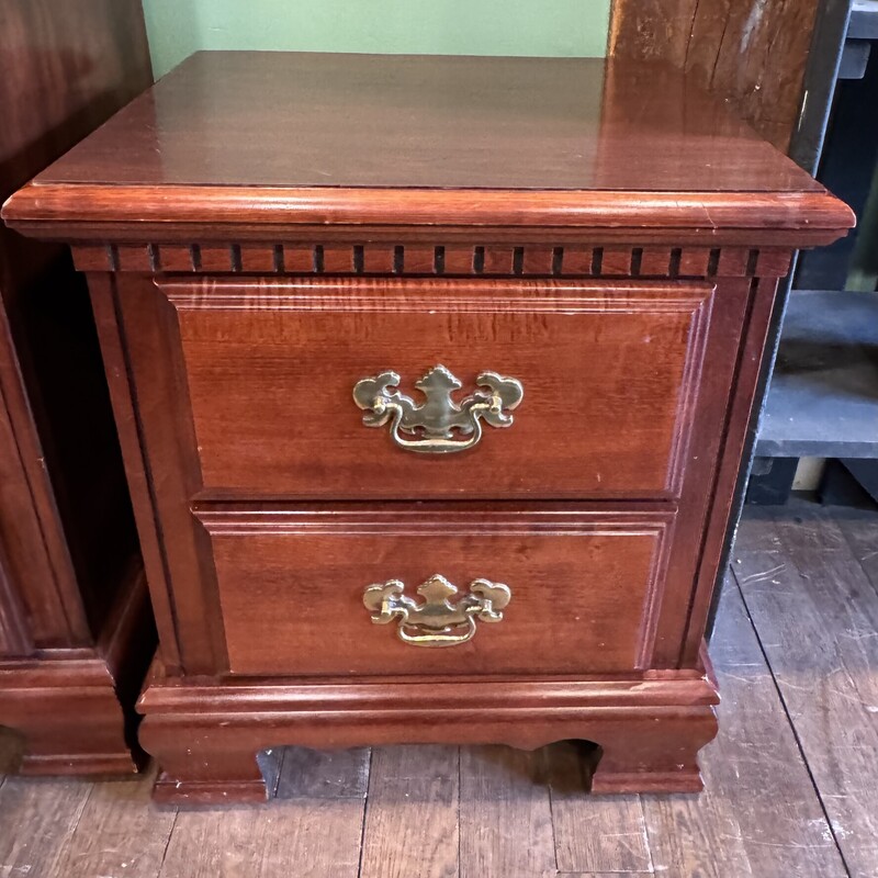 Night Stand
2 Drawers, This Matches the Lingerie Chest
20 Inches Wide, 16 Inches Deep, 24 Inches High