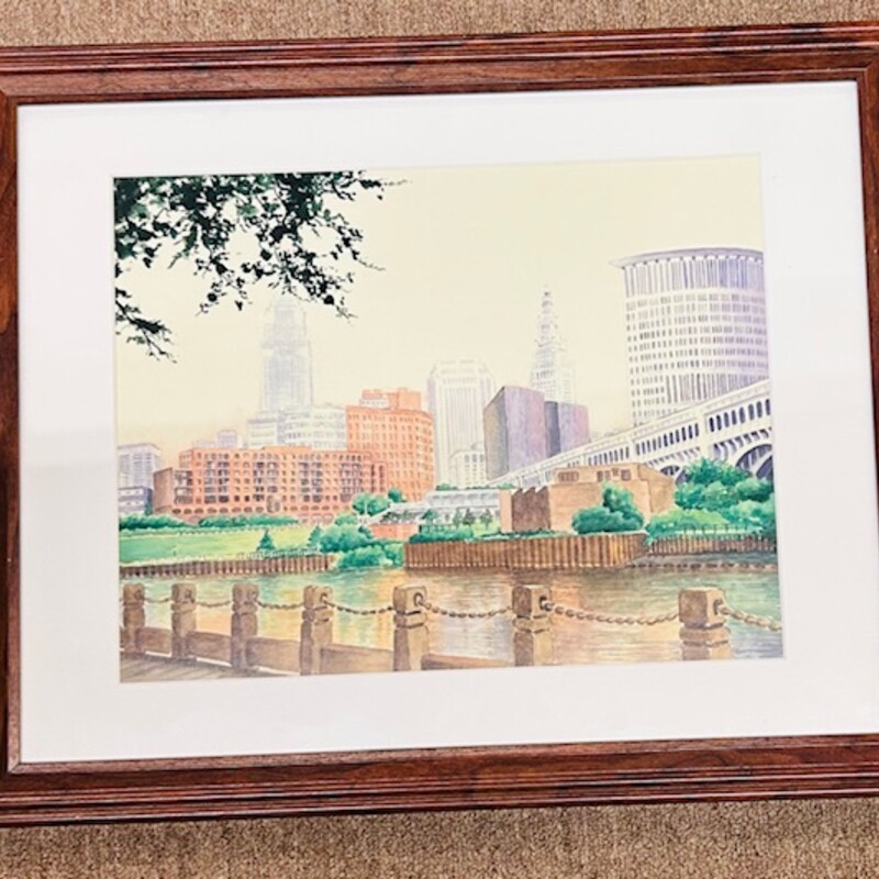 Watercolor Cle Print