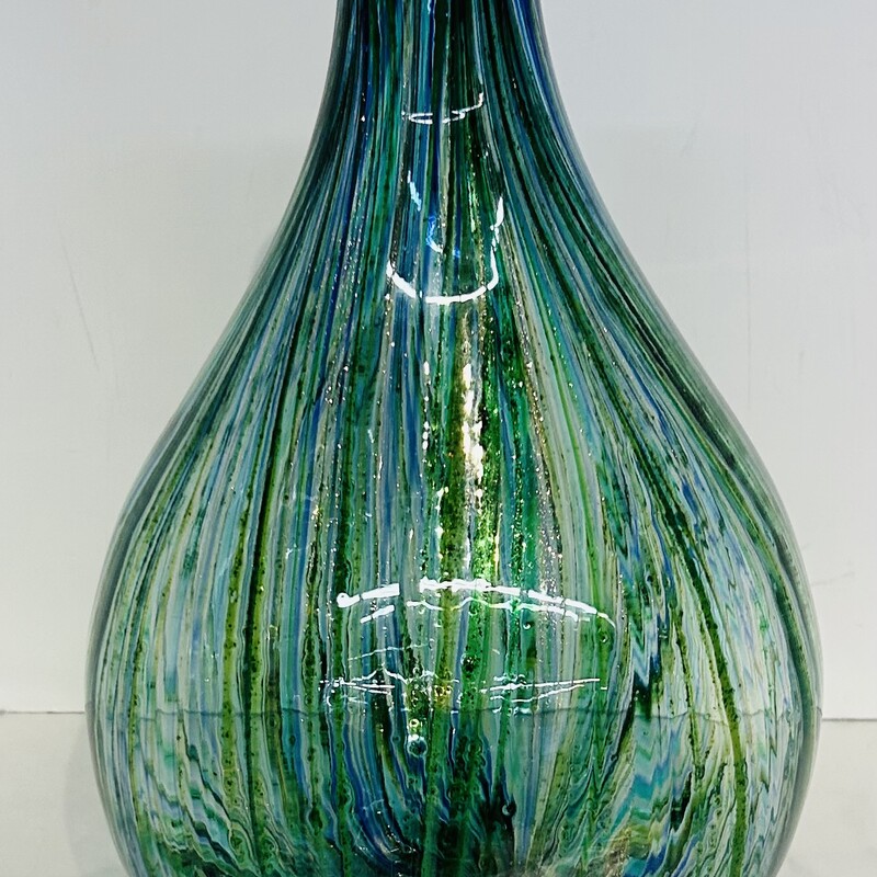 Glass Stripe Teardrop