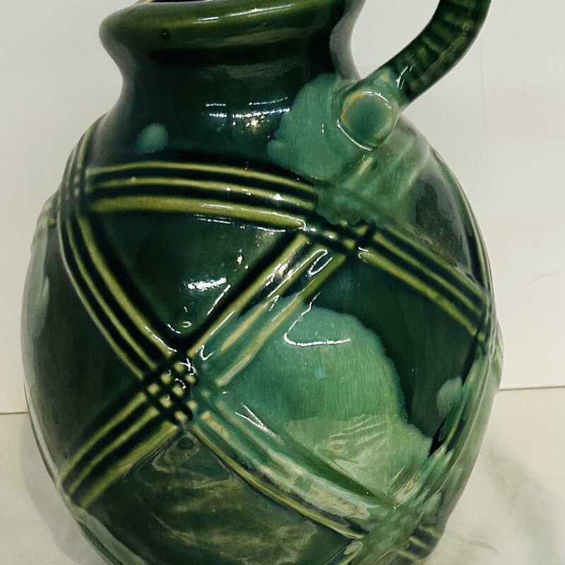 Vintage Plaid Pitcher