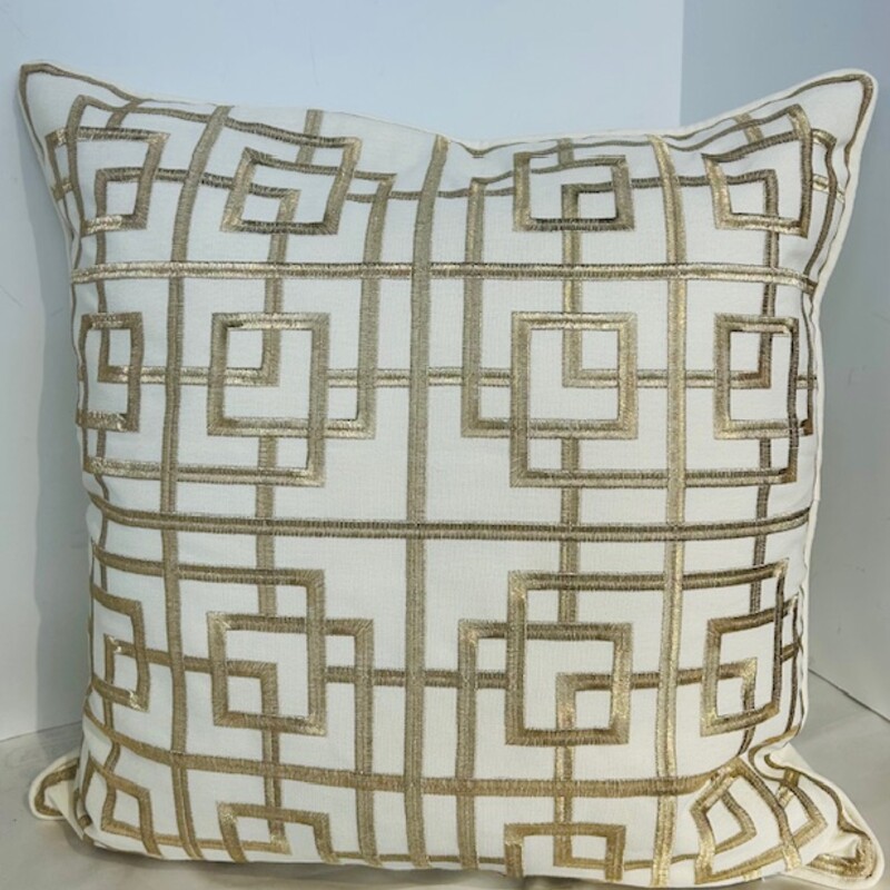 Geometric Down Pillow
