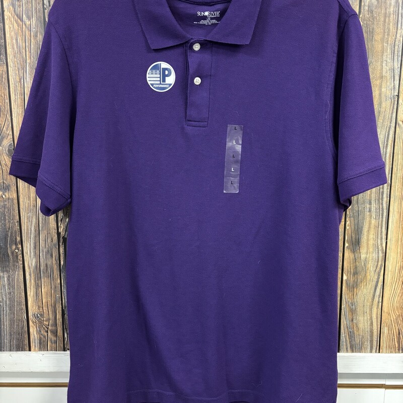 NWT Purple Polo