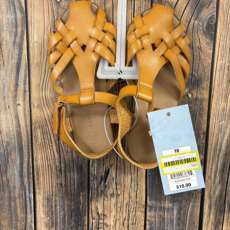 Brown Close Toe Sandals