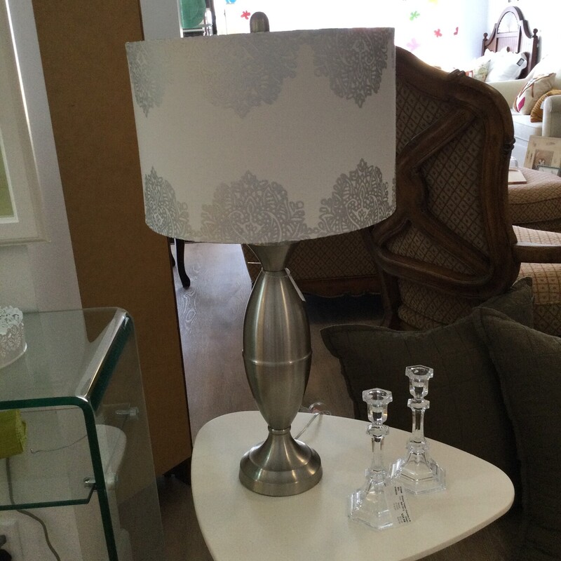 Lamp - Silver Base