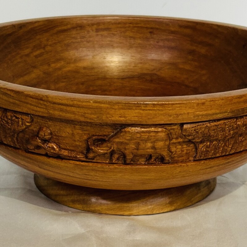 Wooden Carved Rim Ped