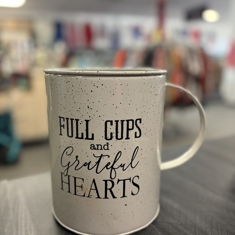 Full Cups Metal Can