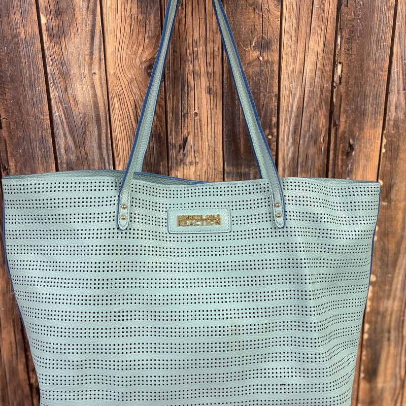 Blue Kenneth Cole Tote
