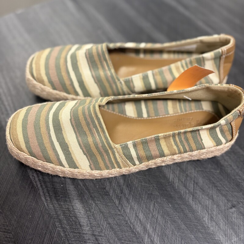 Easy Spirit Stripe Shoes, Size: 7.5