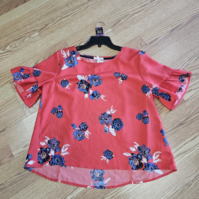 MAURICES SHIRT, RED, Size: LARGE