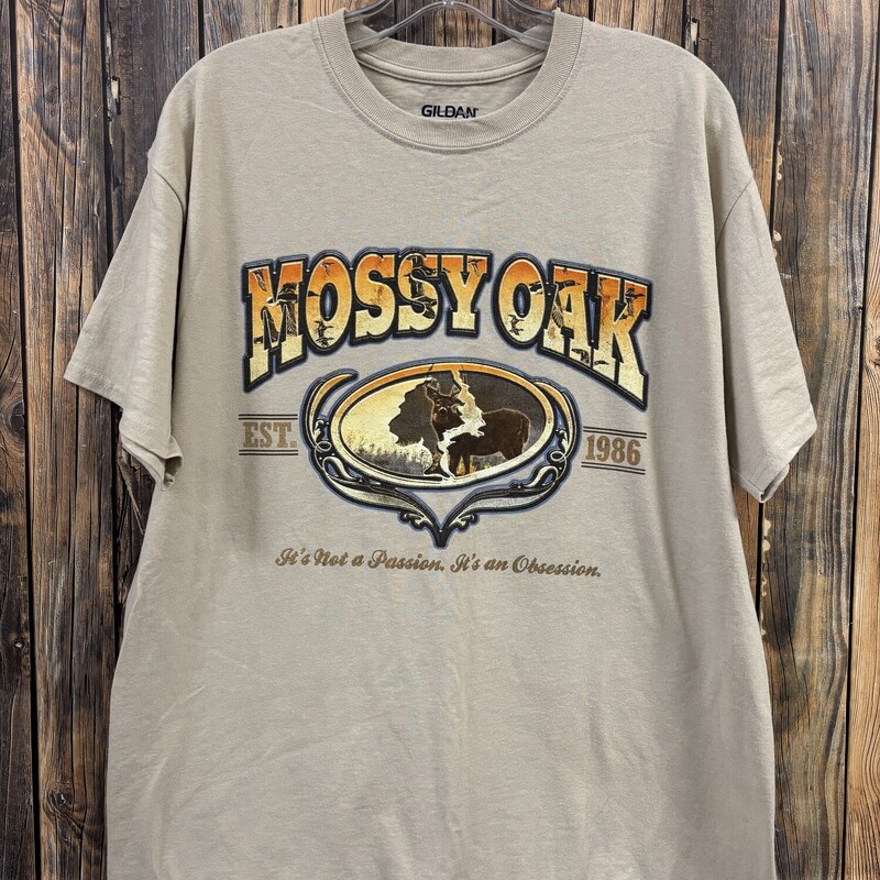 Beige Mossy Oak Tee