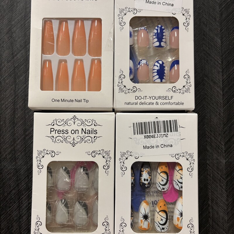 Assorted Nail Lot (4 Sets
