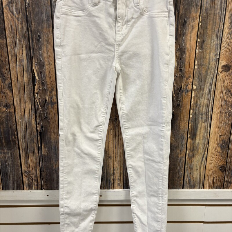 White AE Jeans, Size: 0