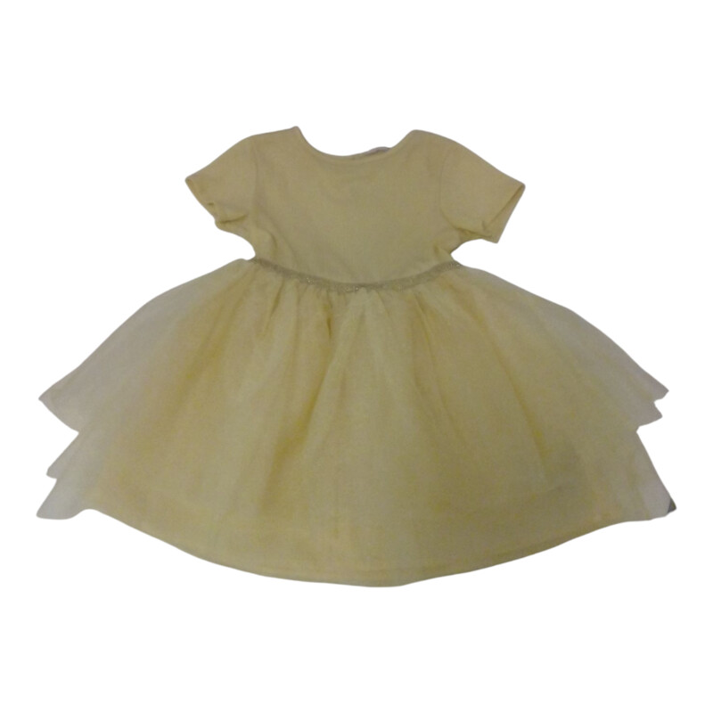 Dress: Yellow/Frilly