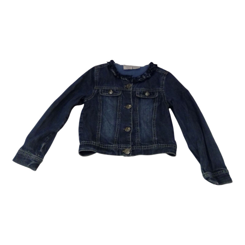 Jacket: Blue Denim, Girl, Size: 4t

Located at Pipsqueak Resale Boutique inside the Vancouver Mall, Suite 230, (upstairs between Round 1 and Golds Gym) or online at: #pipsqueakresale

All items are photographed prior to being steamed. Cross posted, items are located at #PipsqueakResaleBoutique, payments accepted: cash, paypal & credit cards. Any flaws will be described in the comments. More pictures available with link above. Local pick up available at the #VancouverMall, tax will be added (not included in price), shipping available (not included in price, *starts at $9.99; please contact regarding shipment of toys or other larger items), item can be placed on hold with communication, message with any questions. Join Pipsqueak Resale - Online to see all the new items! Follow us on IG @pipsqueakresale / Facebook @pipsqueakresaleboutique & Thanks for looking! Due to the nature of consignment, any known flaws will be described; ALL SHIPPED SALES ARE FINAL. All items are currently located inside Pipsqueak Resale Boutique as a store front items purchased on location before items are prepared for shipment will be refunded.

#resalerocks #shopsmall #pipsqueakresale #shopvanmall #vancouverwa #portland #reusereducerecycle #fashiononabudget #chooseused #consignment #savemoney #shoplocal #weship  #shopvanmall #vancouvermall #vancouver #vancouverwashington #keepusopen #shoplocalonline #resale #resaleboutique #mommyandme #minime #fashion #reseller #usedclothing #usedtoys #secondhand #consign #store #clothes #womensclothes #kidsclothes #shopvancouvermall