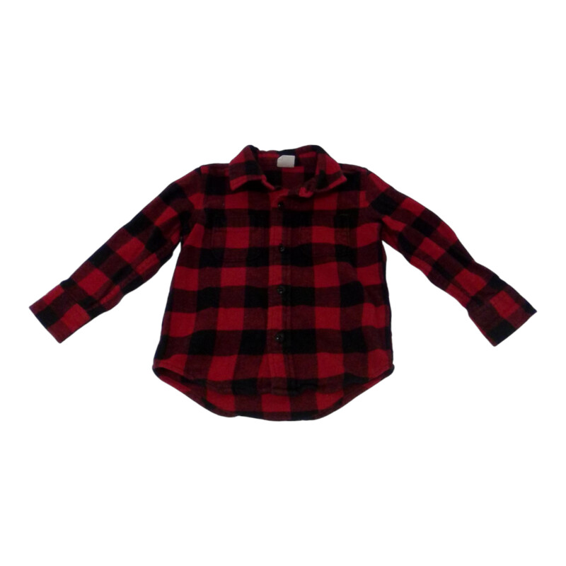 Long Sleeve Shirt:R/B Pla