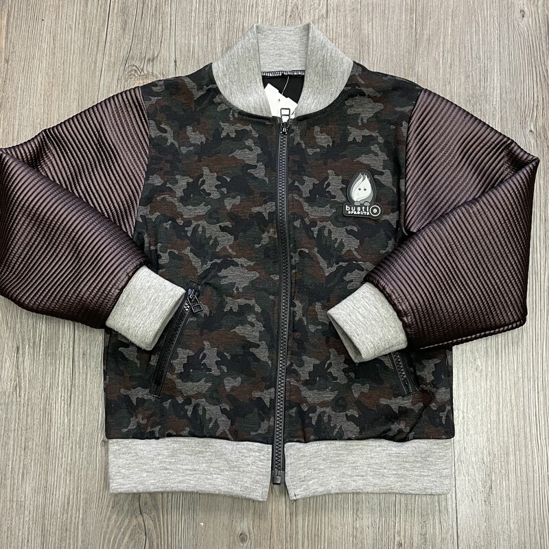 Bustle Sprouts Zip Jacket
