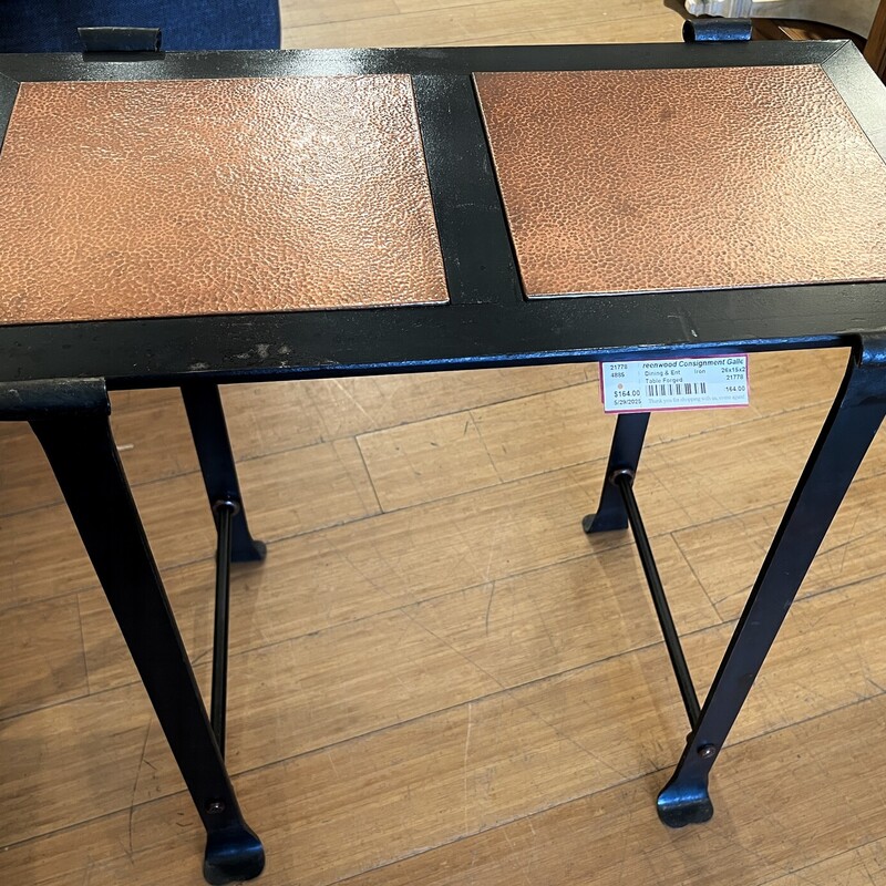 Table Forged Copper Top